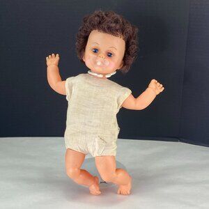 Vintage Ozen Sleepy Eye Baby Doll Sound Box with Disk Not Working